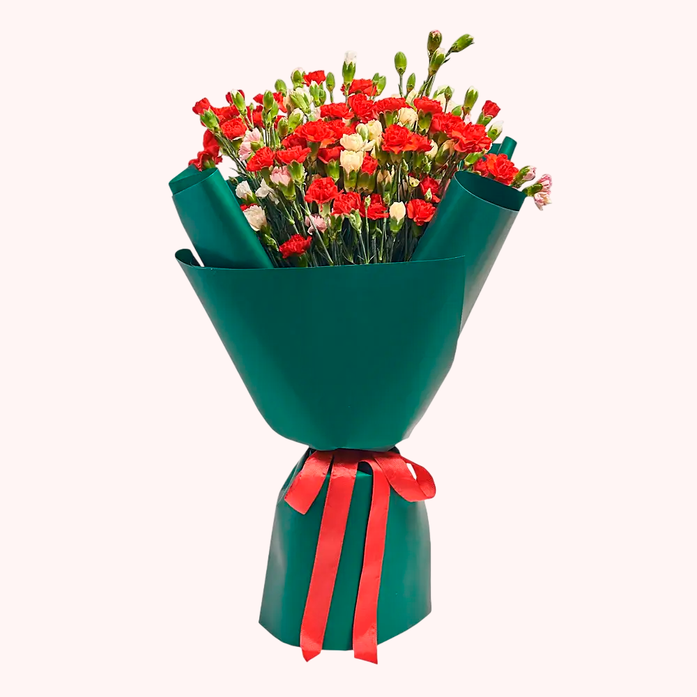 Букет из 35 диантус